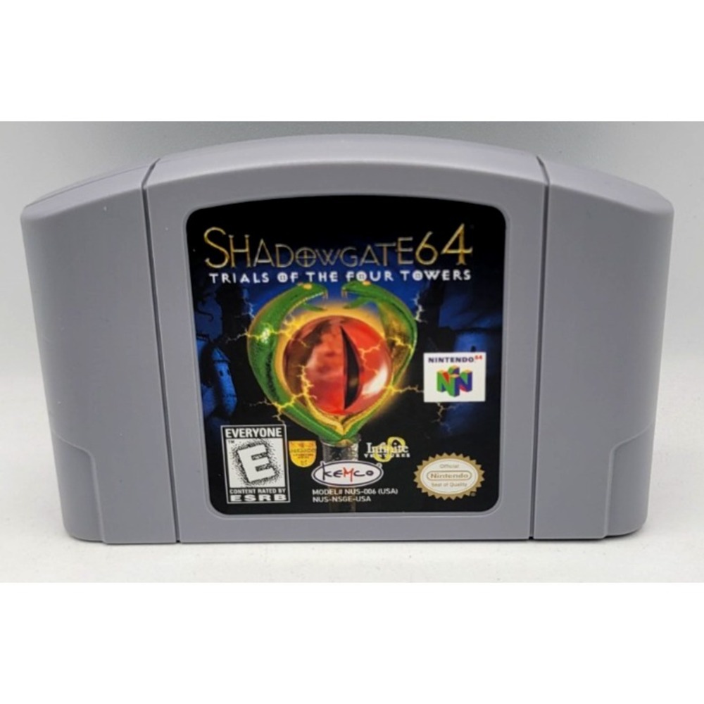 Shadowgate 64: Trials of the Four Towers (Nintendo 64, 1999) GAME CART ONLY